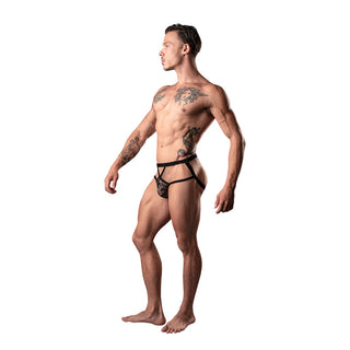 Male Power Lucifer Strappy Jock - Horny Stoner