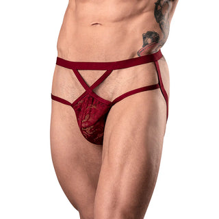 Male Power Lucifer Strappy Jock - Horny Stoner