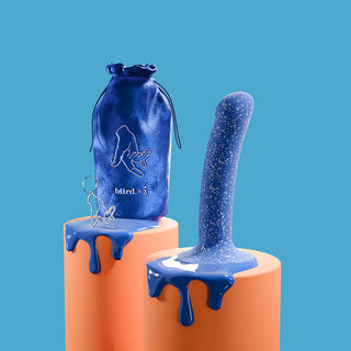 Biird Bae 5.9 in. Soft Silicone Dildo with Suction Cup Base Jouissance Club Edition - Horny Stoner