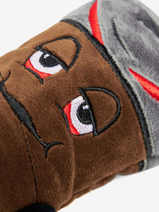 Blunt Man Plush Dog Toy