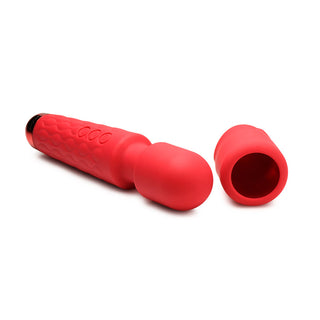 Bloomgasm Pleasure Rose 10X Silicone Wand with Rose Attachment - Horny Stoner