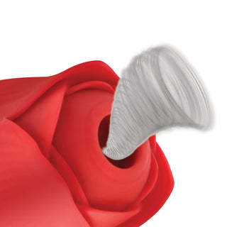 Bloomgasm Romping Rose 10X Suction Rose & Thrusting Vibrator - Horny Stoner