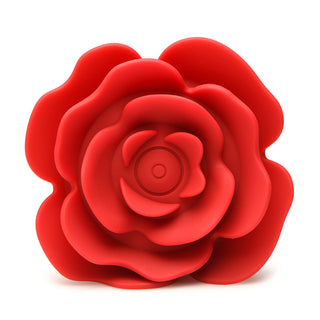 Bloomgasm Rose Twirl 10X Vibrating & Rotating Silicone Anal Beads - Horny Stoner