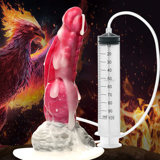 Creature Cocks Resurrector Phoenix Squirting Silicone Dildo - Horny Stoner