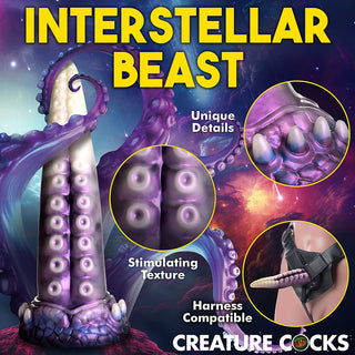 Creature Cocks Astropus Tentacle Silicone Dildo - Horny Stoner