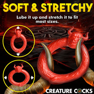 Creature Cocks Beast Mode Silicone Cock Ring - Horny Stoner