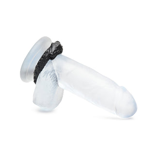 Creature Cocks Black Caiman Silicone Cock Ring - Horny Stoner