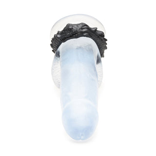 Creature Cocks Black Caiman Silicone Cock Ring - Horny Stoner