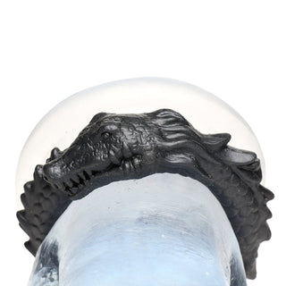 Creature Cocks Black Caiman Silicone Cock Ring - Horny Stoner