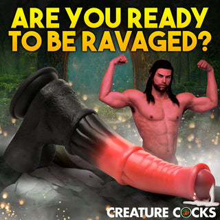 Creature Cocks Centaur Explosion Squirting Silicone Dildo - Horny Stoner