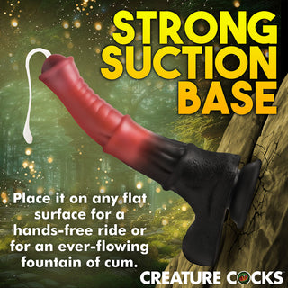 Creature Cocks Centaur Explosion Squirting Silicone Dildo - Horny Stoner