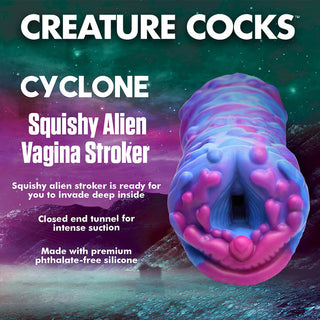 Creature Cocks Cyclone Squishy Alien Vagina Stroker - Horny Stoner
