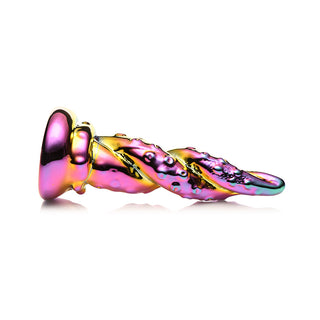 Creature Cocks Enchantress Rainbow Glass Dildo - Horny Stoner