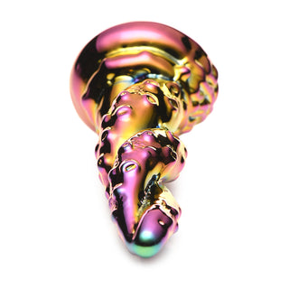 Creature Cocks Enchantress Rainbow Glass Dildo - Horny Stoner