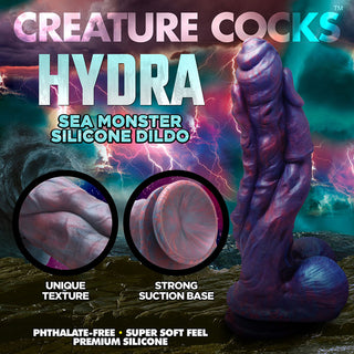 Creature Cocks Hydra Sea Monster Silicone Dildo - Horny Stoner