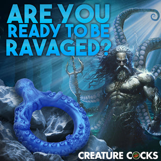 Creature Cocks Poseidon's Octo-Ring Silicone Cock Ring - Horny Stoner