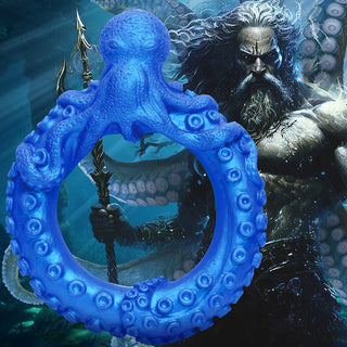 Creature Cocks Poseidon's Octo-Ring Silicone Cock Ring - Horny Stoner