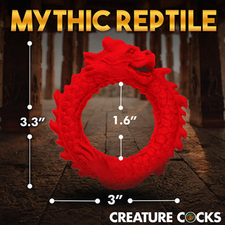 Creature Cocks Rise of the Dragon Silicone Cock Ring - Horny Stoner