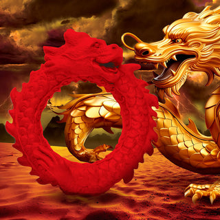 Creature Cocks Rise of the Dragon Silicone Cock Ring - Horny Stoner