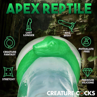 Creature Cocks Serpentine Silicone Cock Ring - Horny Stoner