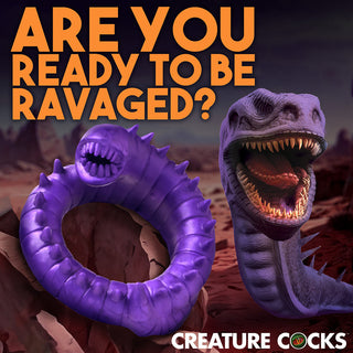 Creature Cocks Slitherine Silicone Cock Ring - Horny Stoner