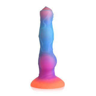 Creature Cocks Space Cock Glow-in-the-Dark Silicone Alien Dildo - Horny Stoner