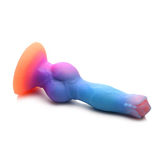Creature Cocks Space Cock Glow-in-the-Dark Silicone Alien Dildo - Horny Stoner