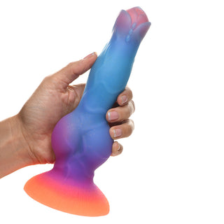 Creature Cocks Space Cock Glow-in-the-Dark Silicone Alien Dildo - Horny Stoner