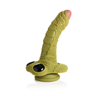 Creature Cocks Swamp Monster Green Scaly Silicone Dildo - Horny Stoner