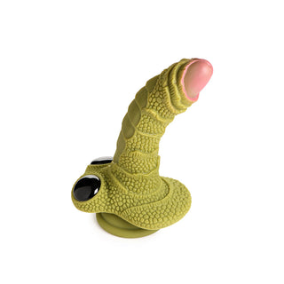 Creature Cocks Swamp Monster Green Scaly Silicone Dildo - Horny Stoner