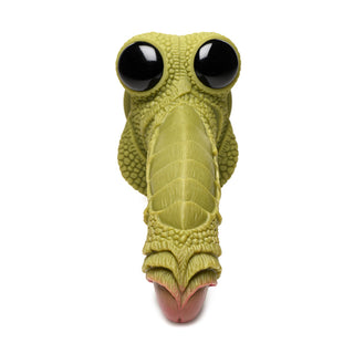 Creature Cocks Swamp Monster Green Scaly Silicone Dildo - Horny Stoner