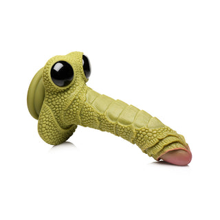 Creature Cocks Swamp Monster Green Scaly Silicone Dildo - Horny Stoner