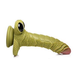 Creature Cocks Swamp Monster Green Scaly Silicone Dildo - Horny Stoner