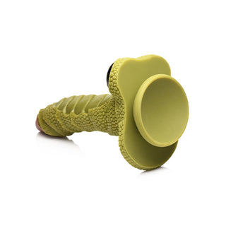 Creature Cocks Swamp Monster Green Scaly Silicone Dildo - Horny Stoner