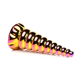 Creature Cocks Twilight Rainbow Glass Dildo - Horny Stoner