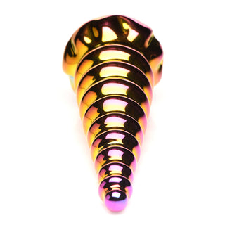 Creature Cocks Twilight Rainbow Glass Dildo - Horny Stoner