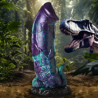 Creature Cocks XL Dino Dick Dinosaur Silicone Dildo - Horny Stoner