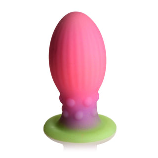 Creature Cocks XL Xeno Egg Glow-in-the-Dark Silicone Egg - Horny Stoner