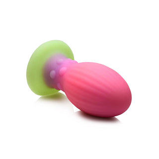Creature Cocks XL Xeno Egg Glow-in-the-Dark Silicone Egg - Horny Stoner