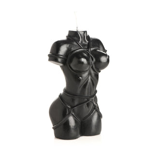Master Series Bound Goddess Drip Candle Black - Horny Stoner