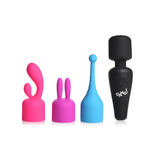 BANG! 10X Mini Wand Vibrator with 3 Versatile Attachments