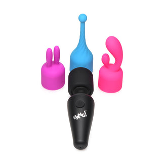 BANG! 10X Mini Wand Vibrator with 3 Versatile Attachments