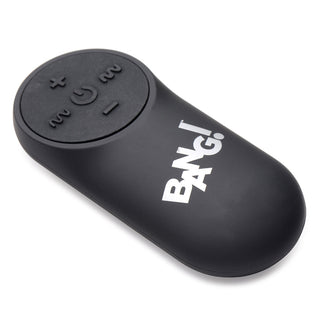 BANG! Couple's Love Ring, Finger Vibe, Bullet & Blindfold Kit - Purple