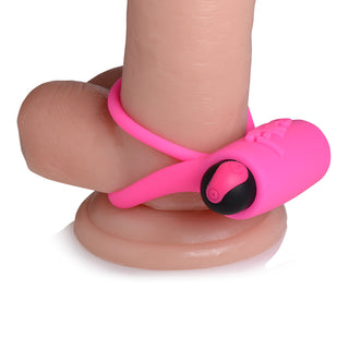 BANG! Silicone Cock Ring & Bullet with Remote Control