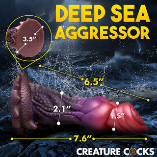 Creature Cocks Deep Diver Silicone Dildo - Horny Stoner