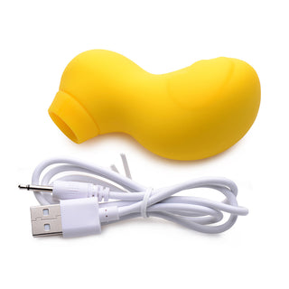 Shegasm Sucky Ducky Clitoral Stimulator Yellow - Horny Stoner