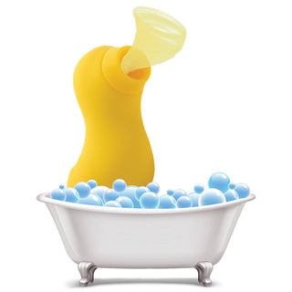 Shegasm Sucky Ducky Clitoral Stimulator Yellow - Horny Stoner
