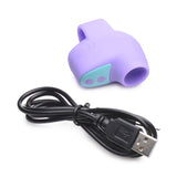 Shegasm Mini 12X Mini Silicone Clit Stimulator Purple - Horny Stoner