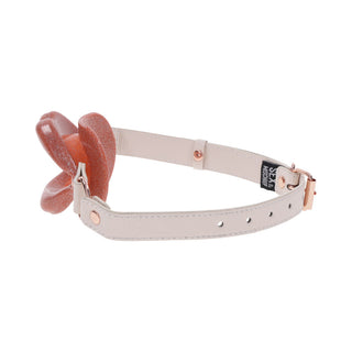 Sportsheets Sex & Mischief Peaches 'n CreaMe Silicone Lips Gag - Horny Stoner