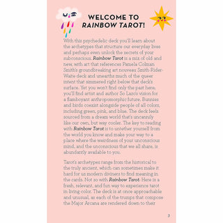 Rainbow Tarot: 78 Cards & Guidebook - Horny Stoner